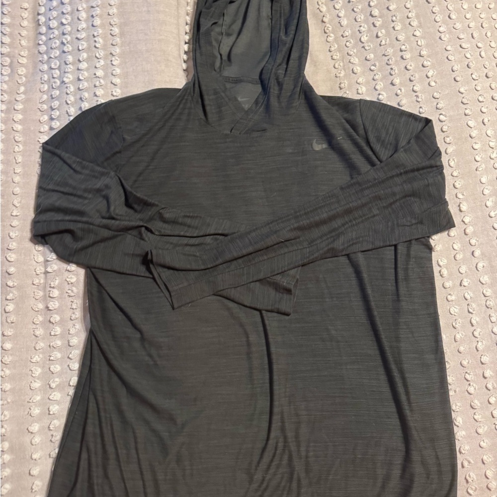 Nike Women's Dark Gray Hoodie